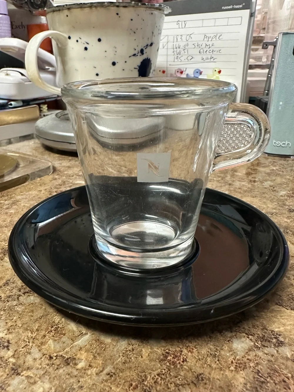 Nespresso Espresso Cup & Melamine Saucer